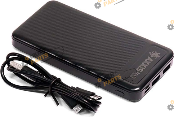 Повербанк Axxis 10 000мAh Fast Charge 5V2A с кабелем зарядки (ax-1388)