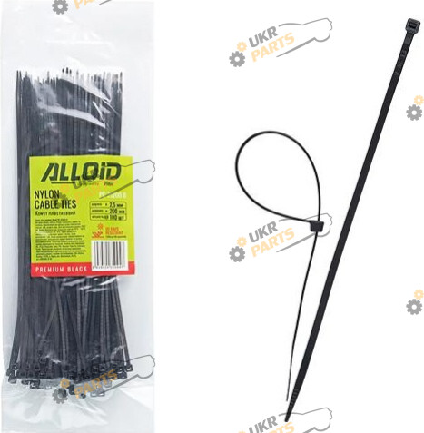 Набор стяжек Alloid 100 штук Alloid (PC-25200 B)