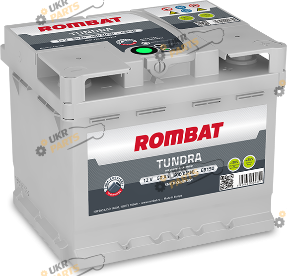 Автомобильный аккумулятор Rombat TUNDRA PLUS 50 Ач (EB150)