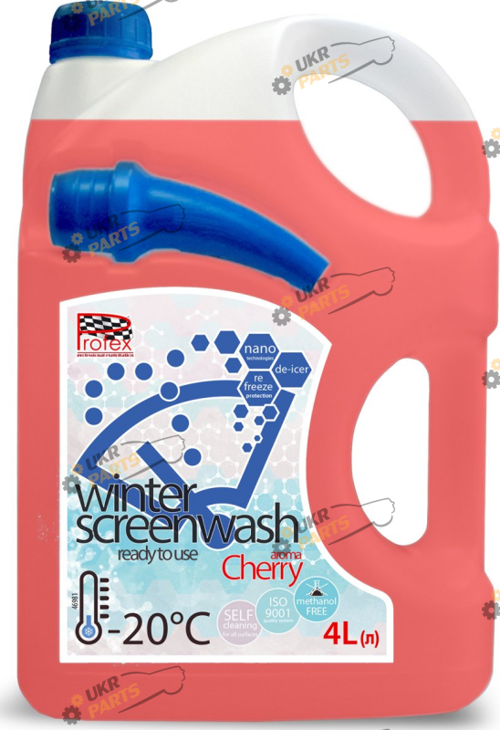 Жидкость омывателя готовая зимняя Profex Сherry -20 °C 4 л (PR7018FX)