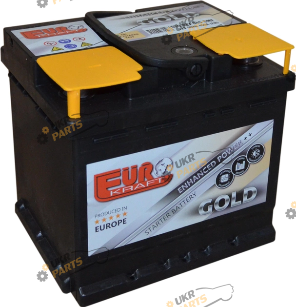 Автомобильный аккумулятор Monbat EUROKRAFT GOLD (-/+) EN450 50 Ач (СТ-00145984)