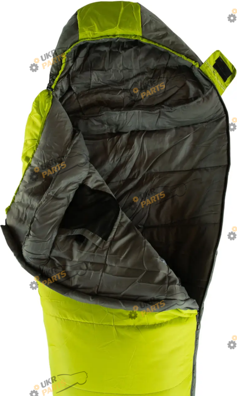 Спальный мешок кемпинговый Tramp Hiker Regular кокон правий olive/grey 220/80-55 (UTRS-051R-R)