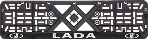 Номерная рамка Lada Vitol с рельефной надписью (50262)