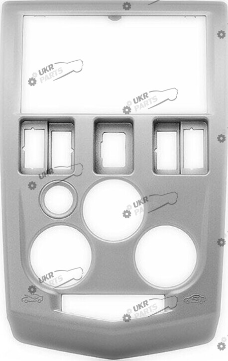 Переходная рамка Renault Logan 2004-2009, Tondar 90 200 2 din (21155)