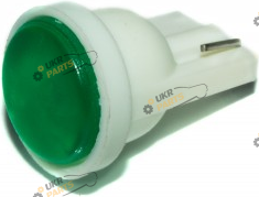 Лампочка AllLight T10 1 диод COB W2,1x9,5d 12V GREEN (29024954)