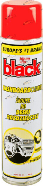 Очиститель торпеды Kleen-Flo BLACK DASHBOARD CLEANER 0.6 л (291)