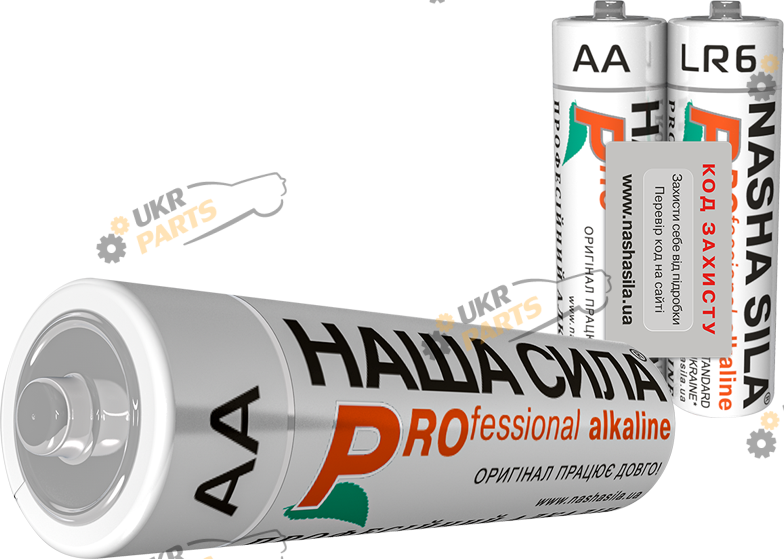Батарейка Наша Сила Professional alkaline AA 1 шт. (3023)