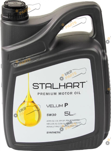 Моторное масло STALHART VELUM P 5W-30 5 л (745274)