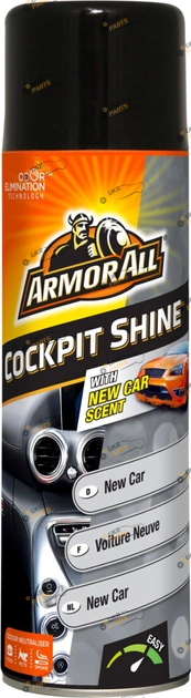 Полироль для торпеды ARMOR ALL Cockpit Shine New Car 0.5 л (E303872200)