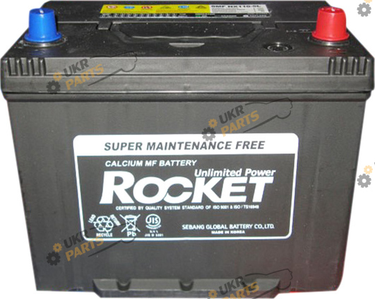 Автомобильный аккумулятор Rocket 6СТ-70 Asia 600 А 70 Ач (SMF NX110-5L)