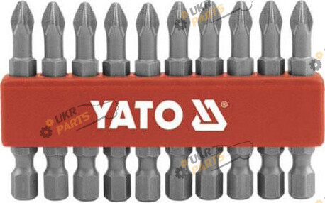 Набор бит Yato PH2, 10 шт удлиненная (YT-0478)