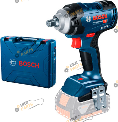 Гайковерт аккумуляторный Bosch ударный, GDS 18V-400 Professional, без акб 1/2