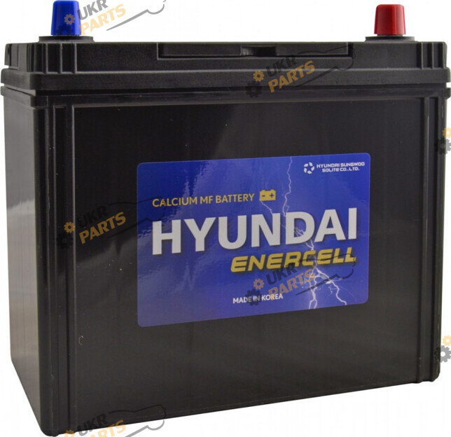 Автомобильный аккумулятор Hyundai Enercell Japan Тонкая клема 45 Ач (55B24LH)