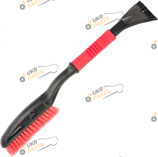 Щетка для уборки снега и льда Intertool 61 см с мягкой ручкой (AT-0116)