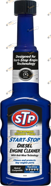 Очиститель двигателя Stp Start-Stop Diesel Engine Cleaner 0.2 л для дизельных авто (E302014400)