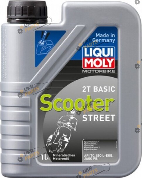 Моторное масло Liqui Moly Motorrad Scooter Basic 2T 1 л