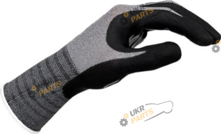 Перчатки черно-серые нитриловые TIGERFLEX PLUS, нейлон, пара (0899411021)