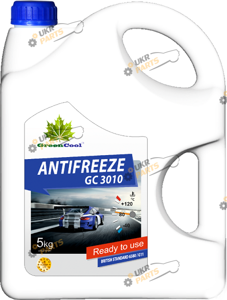 Концентрат антифриза GreenCool G11 синий 5 л (48021131521)