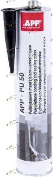 Герметик для швов APP PU-50 310 мл черный (040323)