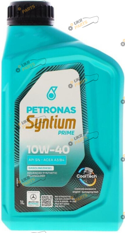 Моторное масло Petronas Syntium Prime 10W-40 1 л (71244E18EU)