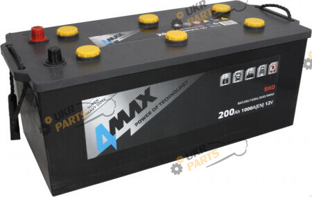 Грузовой аккумулятор 4Max SHD, L+ 1000- А 200 Ач ( BAT2001000LSHD4MAX)