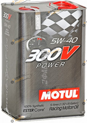 Моторное масло Motul 300V Power 5W-40 5 л (109518)