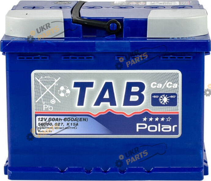 Автомобильный аккумулятор TAB Polar Blue 60 Ач (121 160)