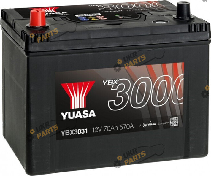 Автомобильный аккумулятор Yuasa SMF Battery Japan 70 Ач (YBX3031)