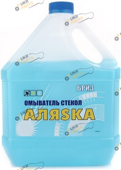 Жидкость омывателя готовая летняя АЛЯSКА Бриз 3 л (701263)