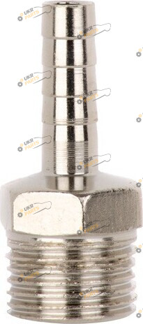 Штуцер на шланг Intertool 1/4 на шланг 6мм (PT-1843)
