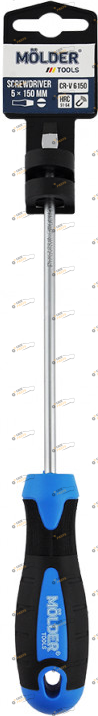 Отвертка MOLDER SL5x150мм 1 шт (MT32007)