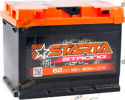 Автомобильный аккумулятор STARTA АЗ Strong 62 Ач ( JDF062-ST01)