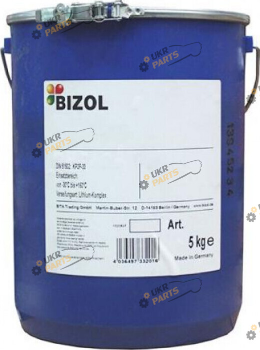 Универсальная смазка Bizol Pro Grease T LX 03 High Temperature 5 л (B83201)