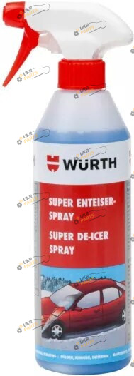 Размораживатель стекла Wurth Super 0.5 л (0892331201)