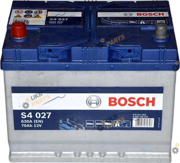 Автомобильный аккумулятор Bosch (+/-) Asia 630 А 70 Ач (0092S30037)