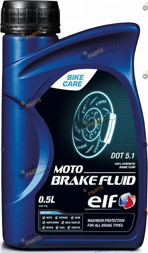 Тормозная жидкость Elf DOT 5.1 Moto Brake Fluid 0.5 л (194977)
