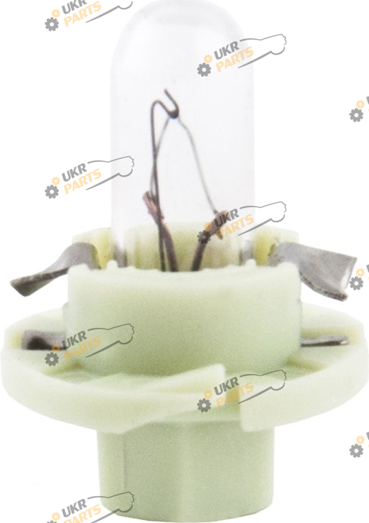 Лампочка панели приборов Brevia 12V 2W BX8,4d Light Green CP (10/200 шт.) (12337C)