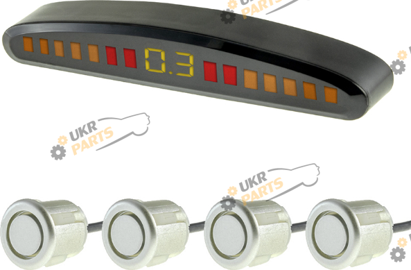 Парктроник Cyclone SL 4D silver 4 датчика (SL-4D silver)