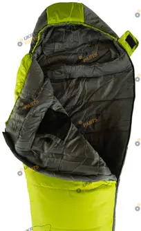 Спальный мешок кемпинговый Tramp Voyager Regular кокон лівий olive/grey 220/80-55 (UTRS-052R-L)