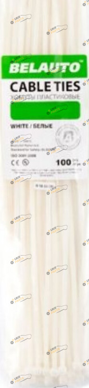 Набор стяжек БЕЛАВТО 100 штук (W48380)
