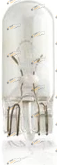 Лампочка габарита Philips W5W 12V 5W W2,1X9,5d (12961CP)