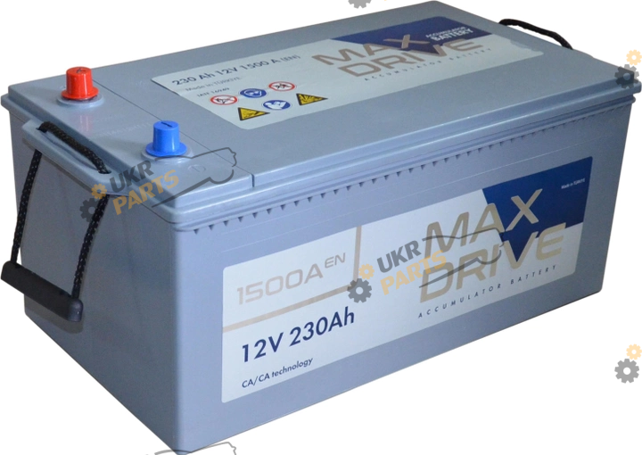 Автомобильный аккумулятор Max Drive SMF (+/-) EN1500 230 Ач (СТ-00143358)