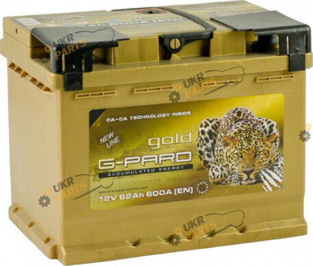 Автомобильный аккумулятор G-Pard Gold 62 Ач (TRC062-G01S)