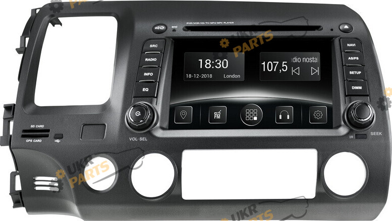 Штатная автомагнитола Gazer CM6007-FA Honda (27026)
