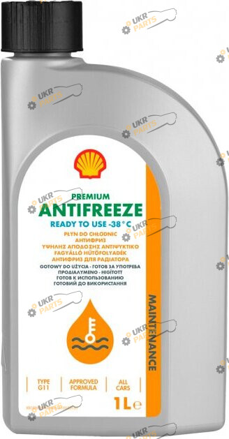 Антифриз Shell Premium 774 C G11 зелёный 1 л