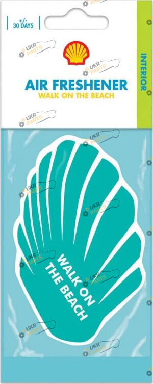 Ароматизатор Shell Airfreshener walk on the beach | Прогулка по пляжу (AL53C)