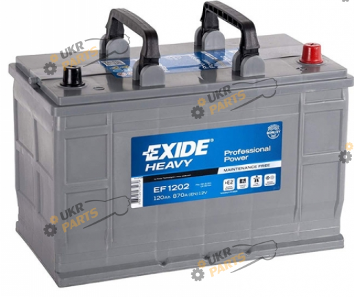 Грузовой аккумулятор Exide PowerPro 120 Ач (EF1202)