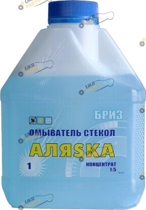 Жидкость омывателя концентрат летняя АЛЯSКА Бриз 1 л (999732)