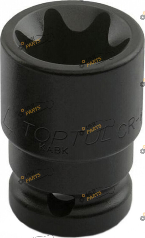 Головка Torx E Toptul квадрат 1/2