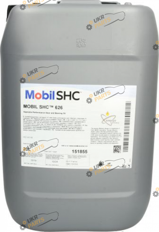 Масло трансмиссионное Mobil SHC 626 20 л (MOBILSHC62620L)